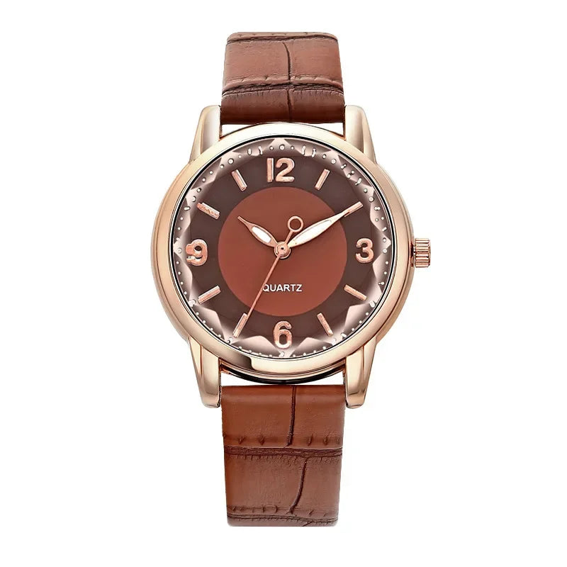 Women Watch Brand Luxury Fashion Ladies Watches Reloj Mujer Leather Quartz Watches Women Female Wristwatches Relógios Feminino