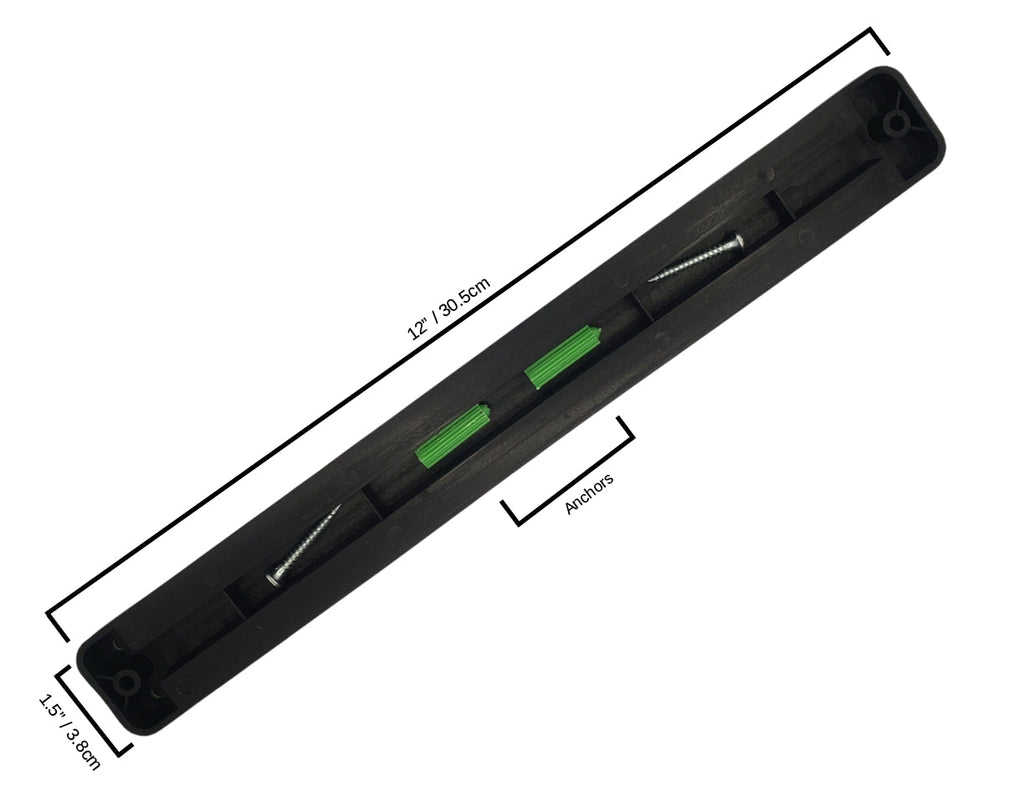 Magnetic Knife/Tool Rack - 2 Black