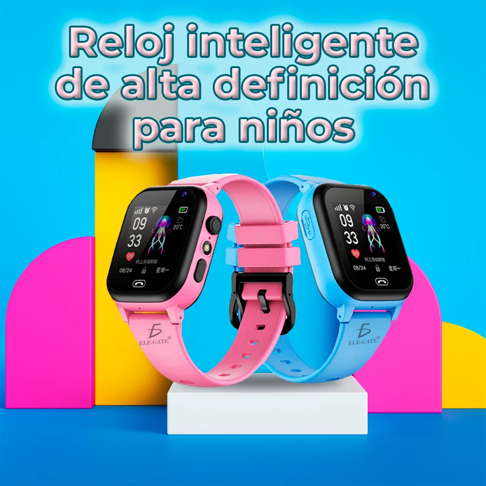 Smart Watch for Kids with Built-In GPS Tracker and Video Call Answering Function for Parents and Children SDK Included