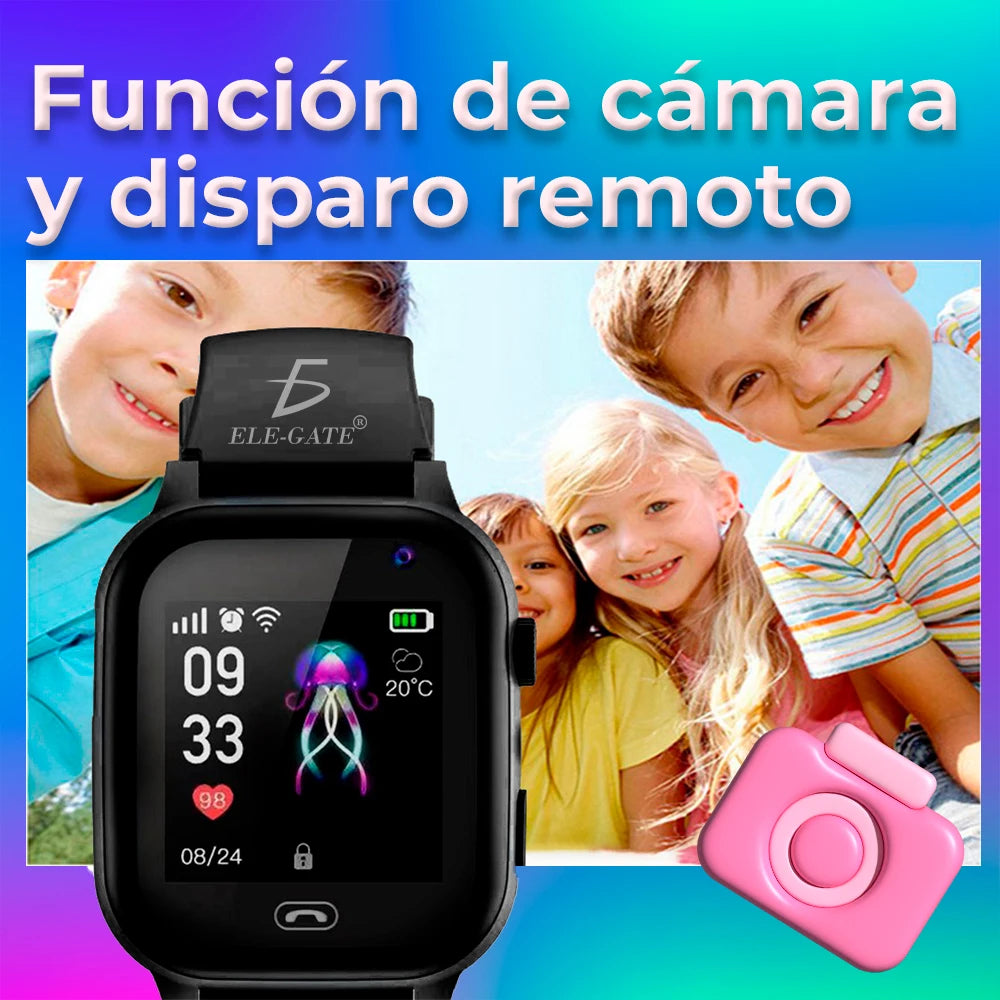 Smart Watch for Kids with Built-In GPS Tracker and Video Call Answering Function for Parents and Children SDK Included
