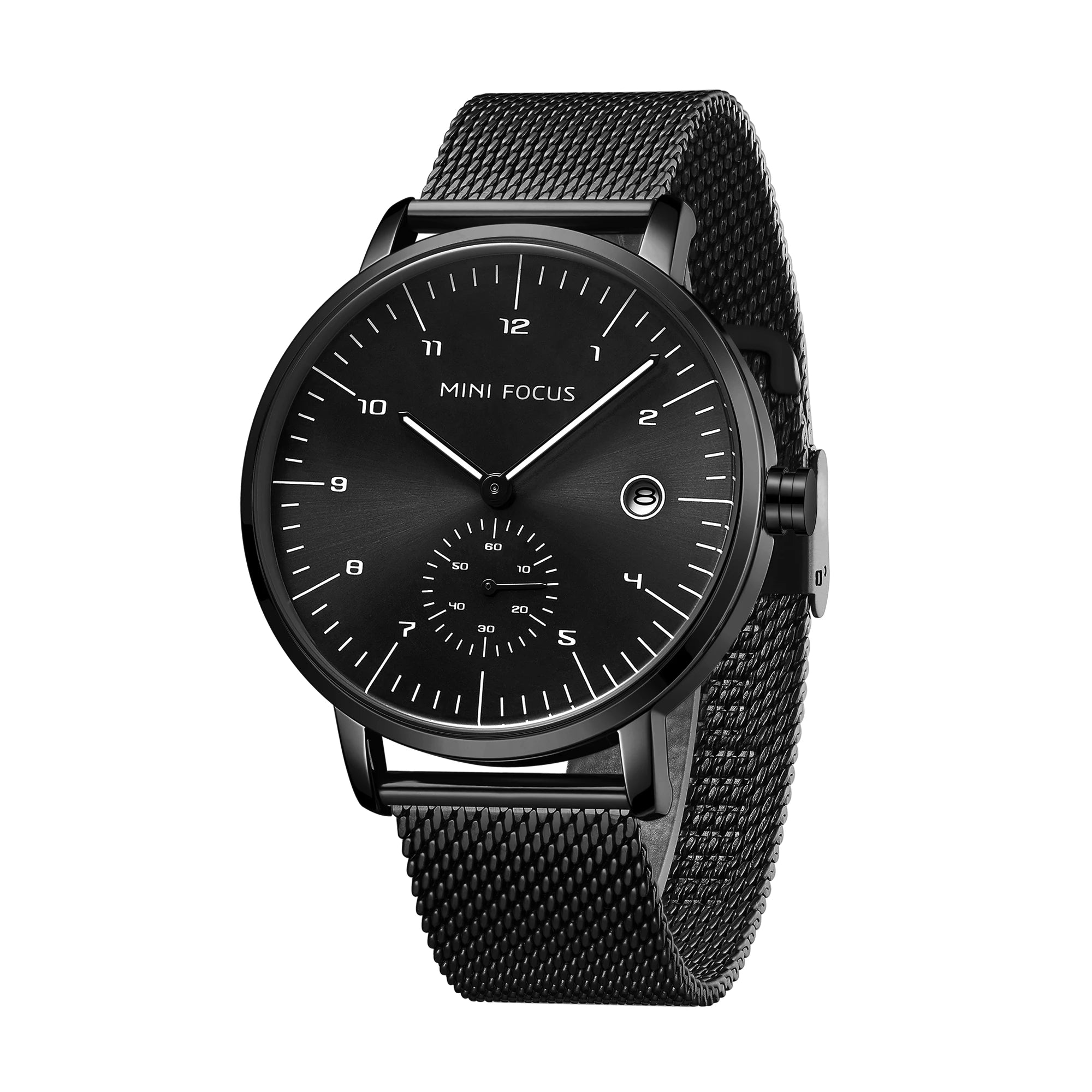 The Metropolitan - Big Dial Mesh Steel Watch