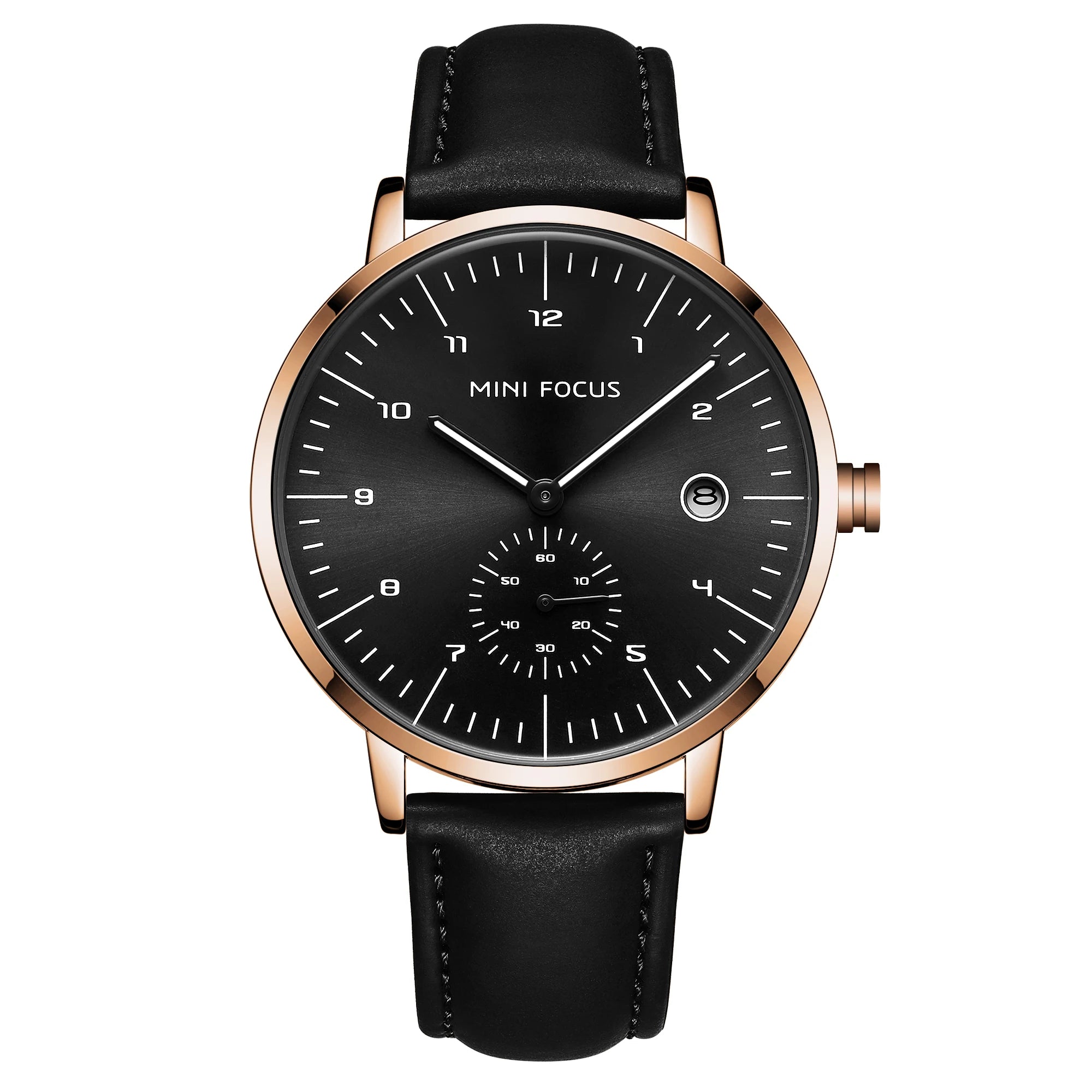 Executive Prestige - Men's Luxury Leather Strap Business Watch