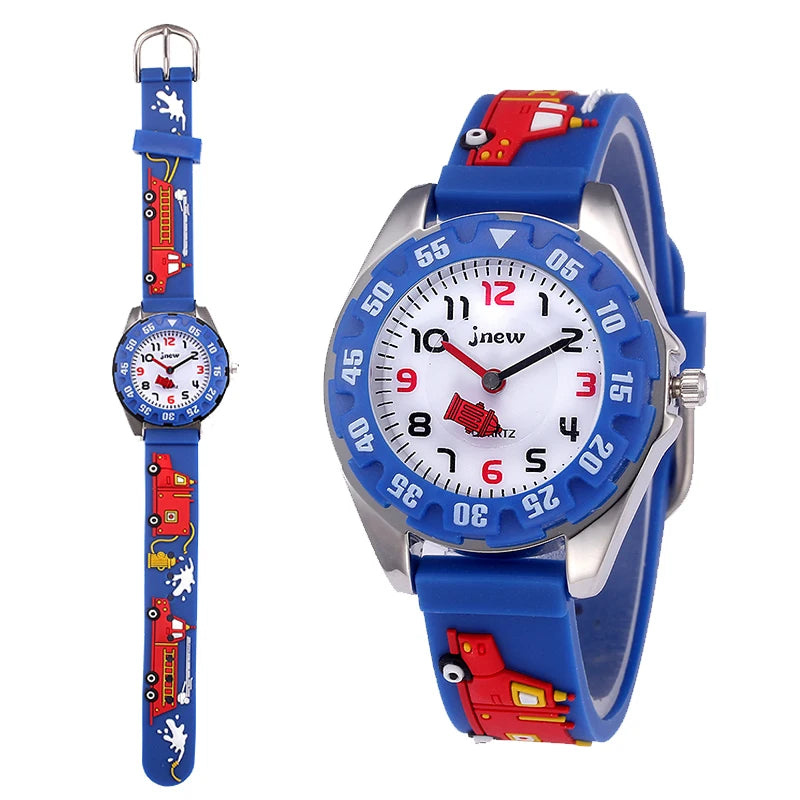 Led Light 3ATM Waterproof Time Sport Car Kid Watch Price Kids Watches Cartoon Kids Watch