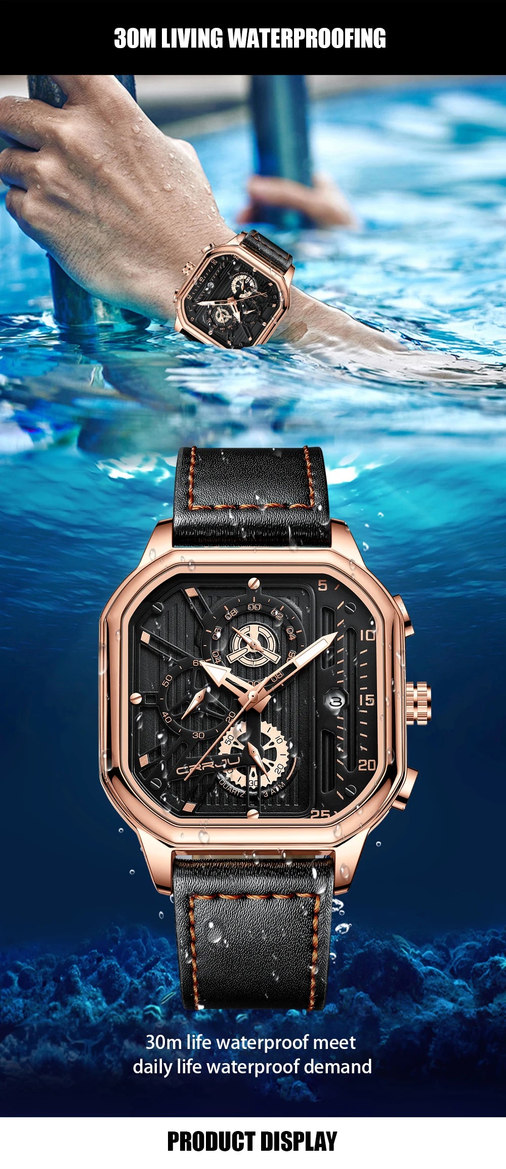 CRRJU Baron Timepiece