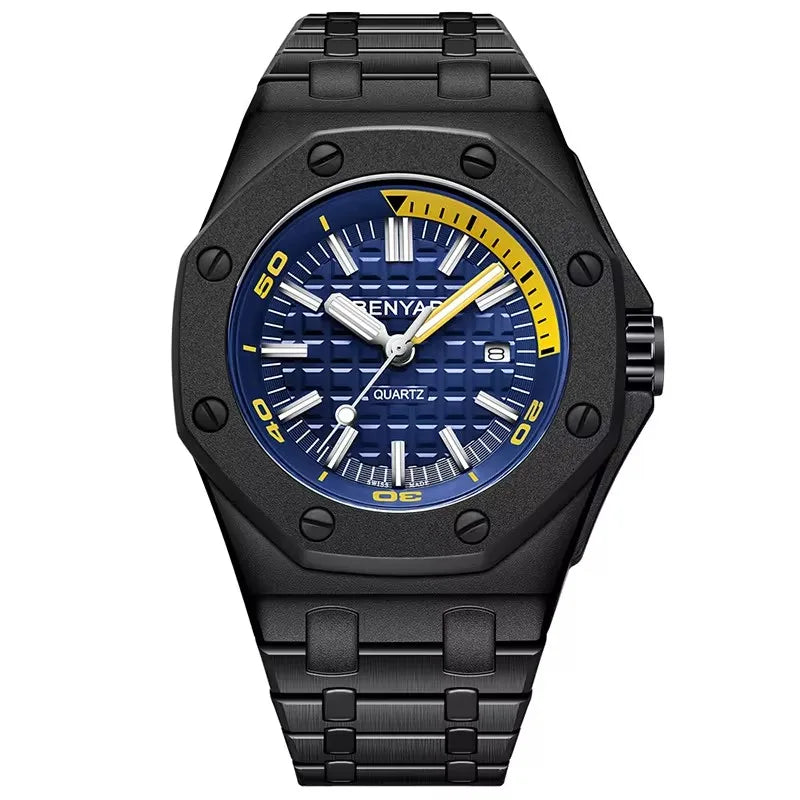 Hot Sale Benyar Watch Luxury Brand Quartz Waterproof Men's Watch Fashion Stainless Steel 5123