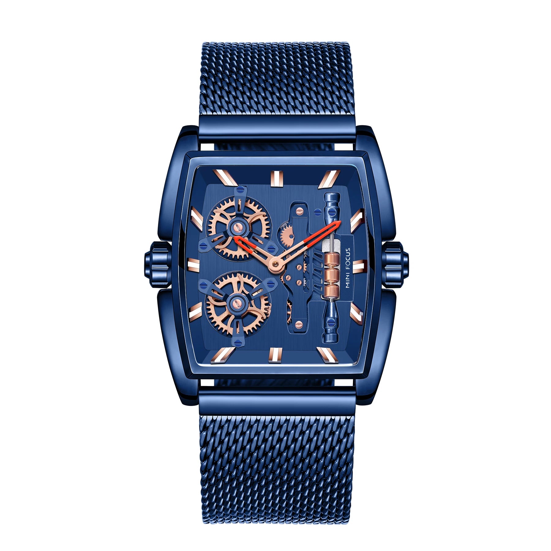 The Barrel Vision - Creative Mesh Steel Watch