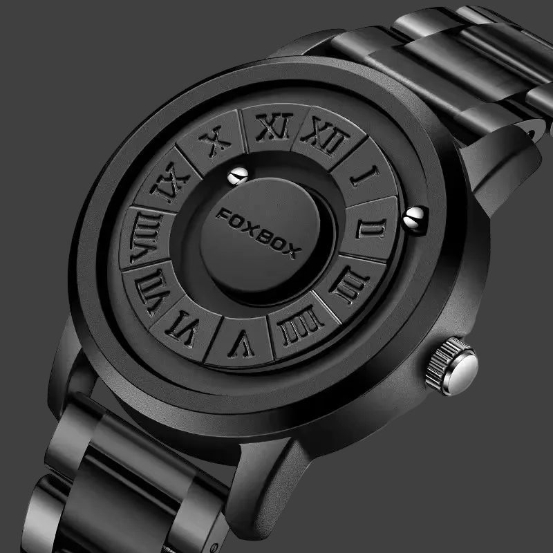 LIGE FB0047 Premium Men's Business Watch - Luxury Stainless Steel & Leather Waterproof Timepiece
