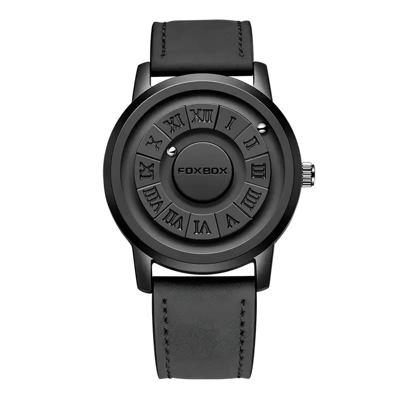 LIGE FB0047 Premium Men's Business Watch - Luxury Stainless Steel & Leather Waterproof Timepiece