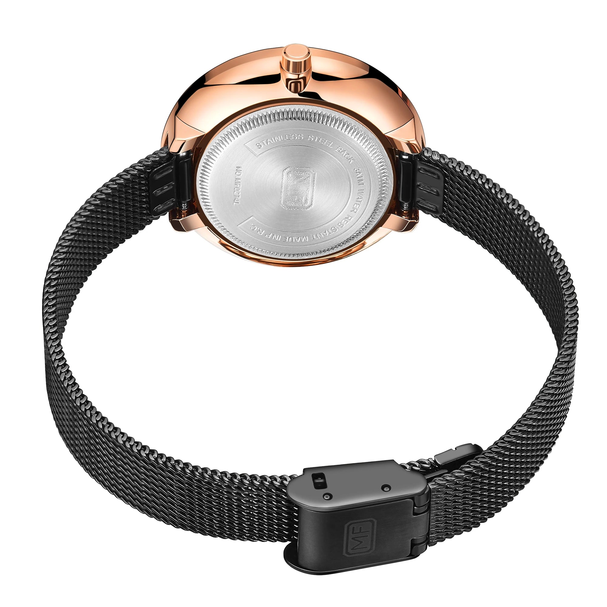 The Azure Dream - Unique Blue Mesh Dress Watch