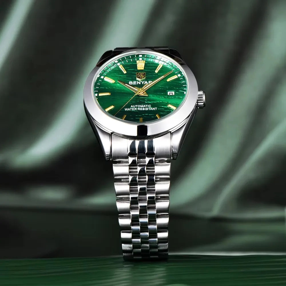 Relojes Hombre Original Benyar 5209 New Design Men Automatic Wrist Watch Luxury Brand Mechanical Watches