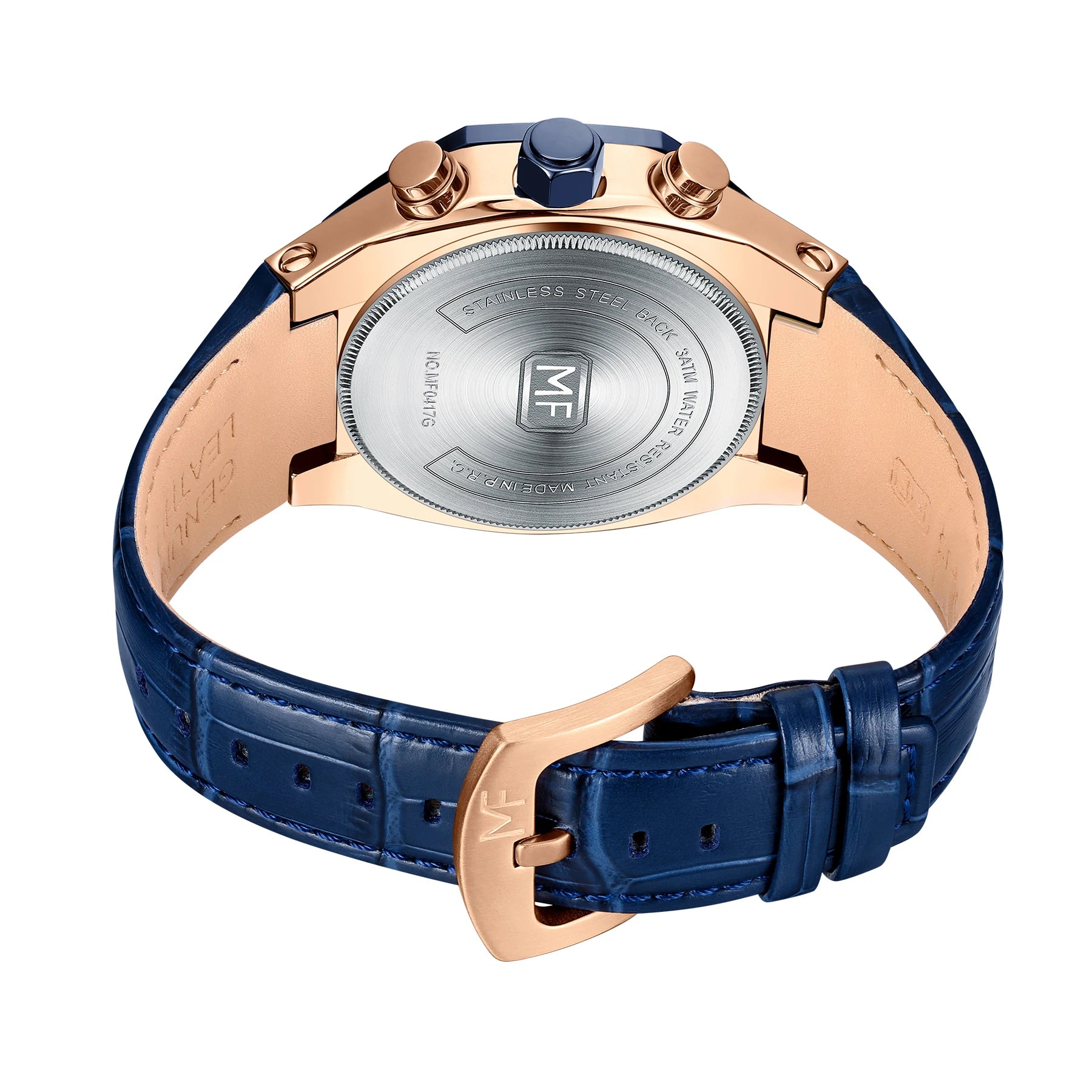 The Heritage Classic - Leather Chronograph Watch