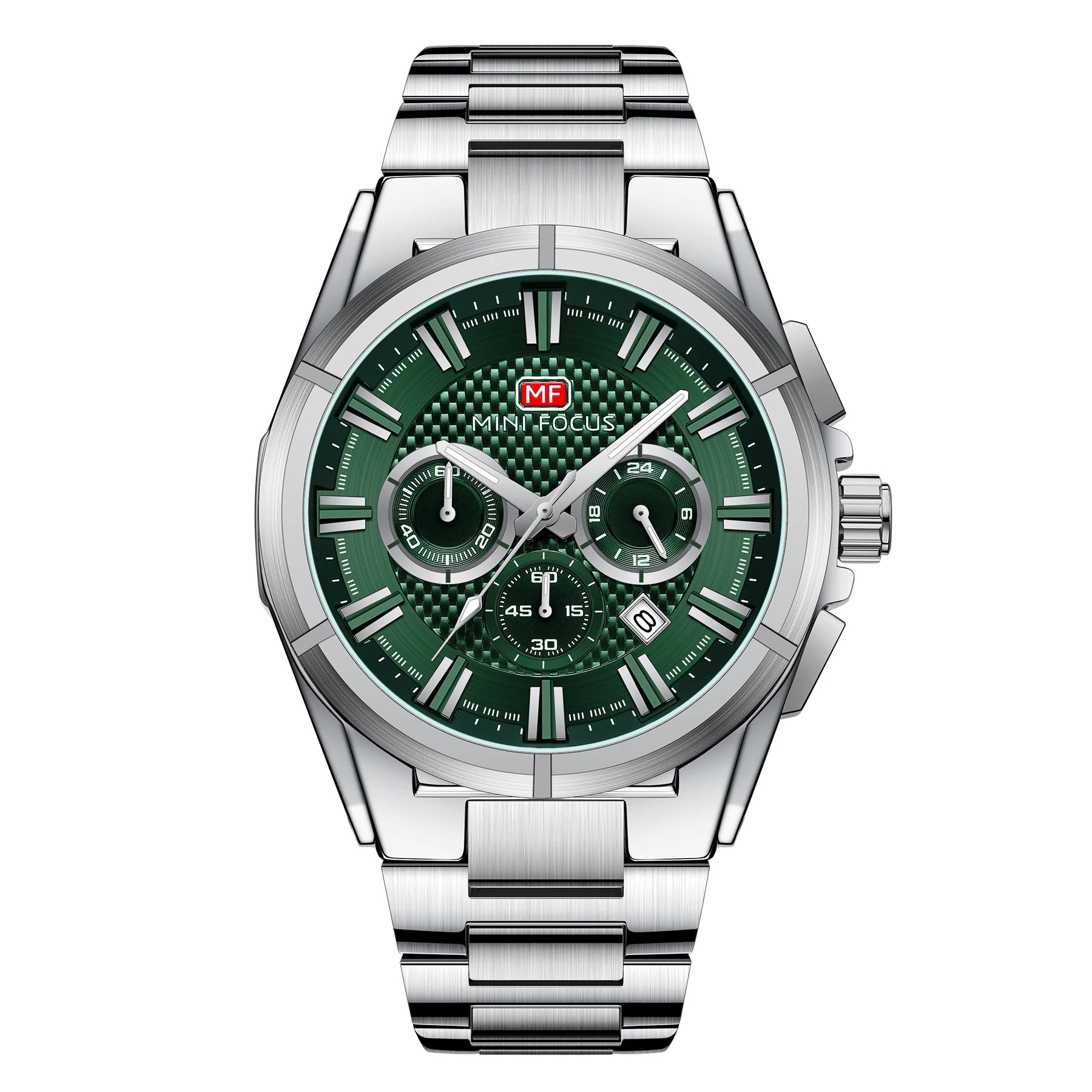 The Golden Prestige - Luminous Chronograph Dress Watch