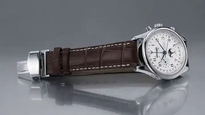 Luxury Tourbillon Business Watch - Compact Automatic Mechanical Timepiece