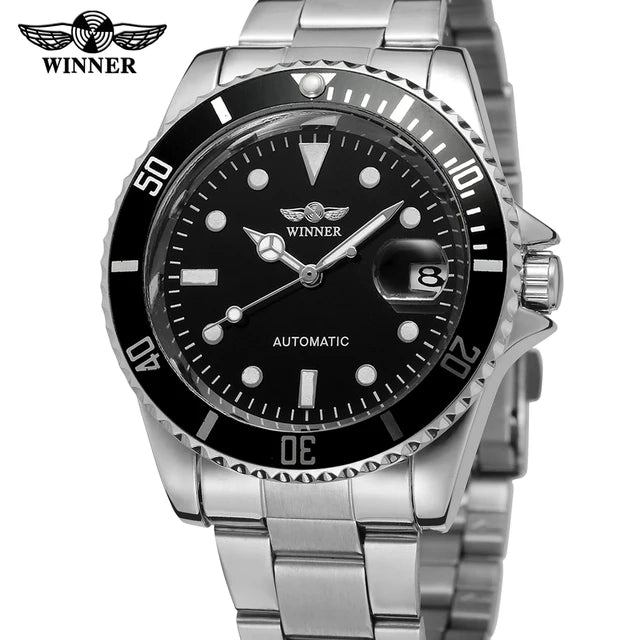 Chic Automatic Mechanical Watch - Fashion-Forward Men's Timepiece