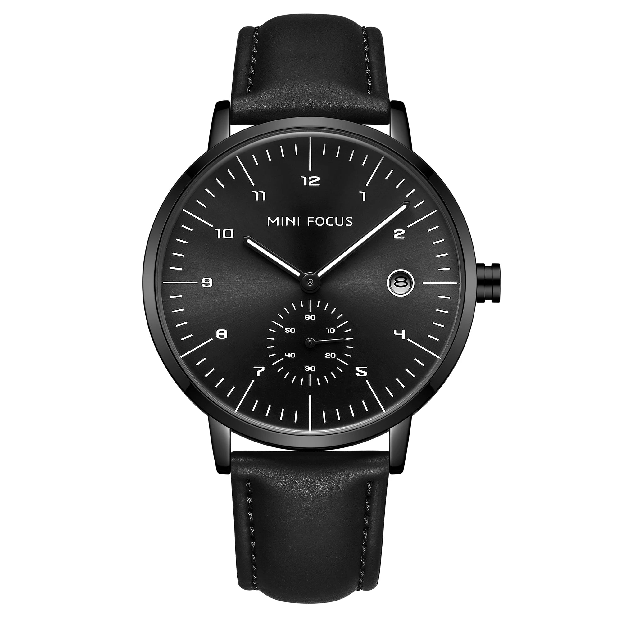 Executive Prestige - Men's Luxury Leather Strap Business Watch