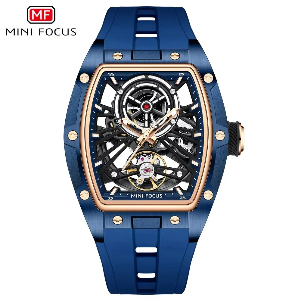 GoldSport Automatic - Men's Skeleton Mechanical Watch with Luminous Display