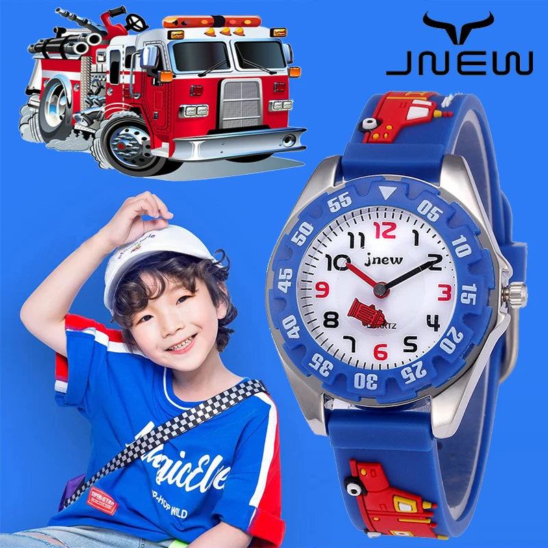 Led Light 3ATM Waterproof Time Sport Car Kid Watch Price Kids Watches Cartoon Kids Watch