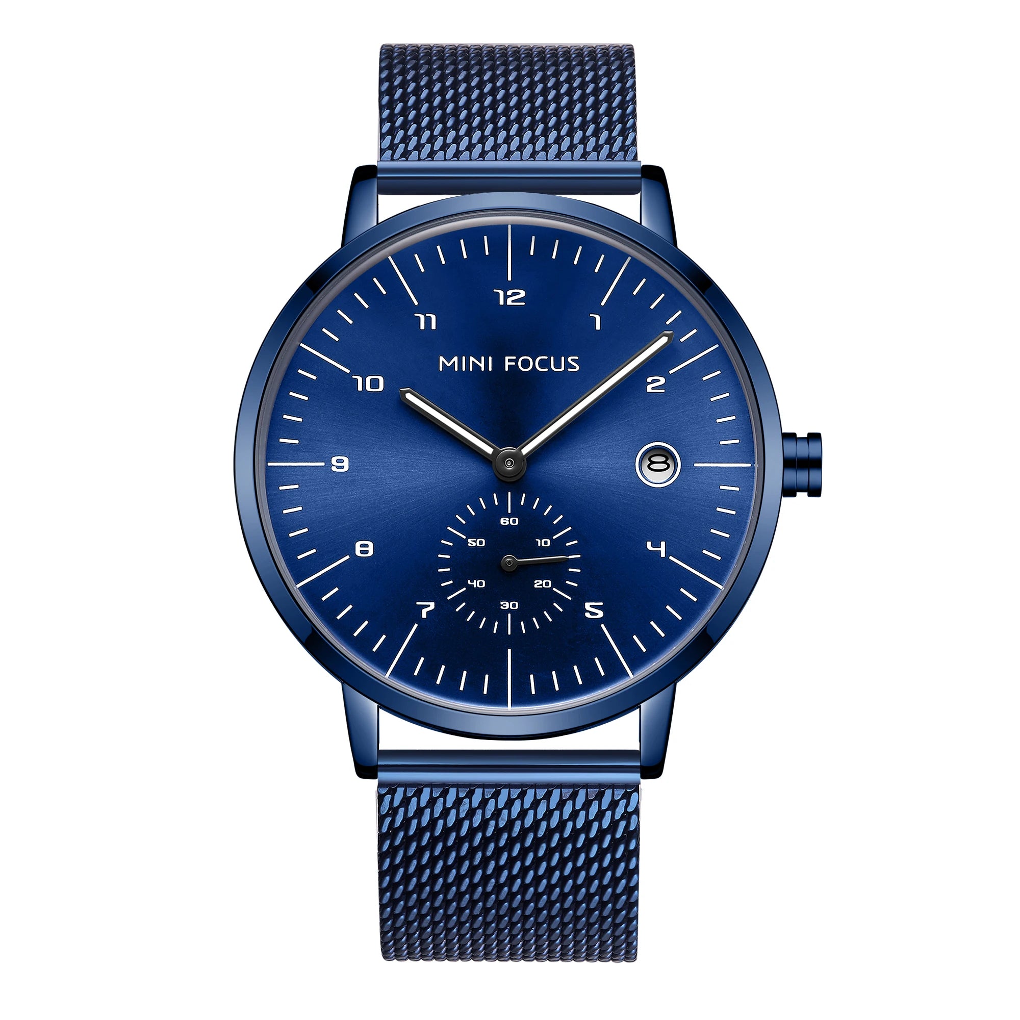 The Metropolitan - Big Dial Mesh Steel Watch