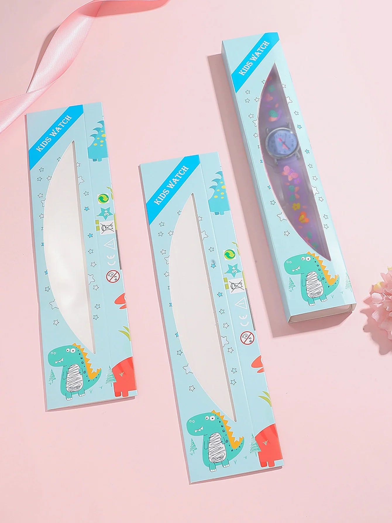 USA Stock Quartz Kids Watches Unique Cartoon Design Boys Girls Movement Digital Fashionable 2025 New Clock 7-9 Days Delivery