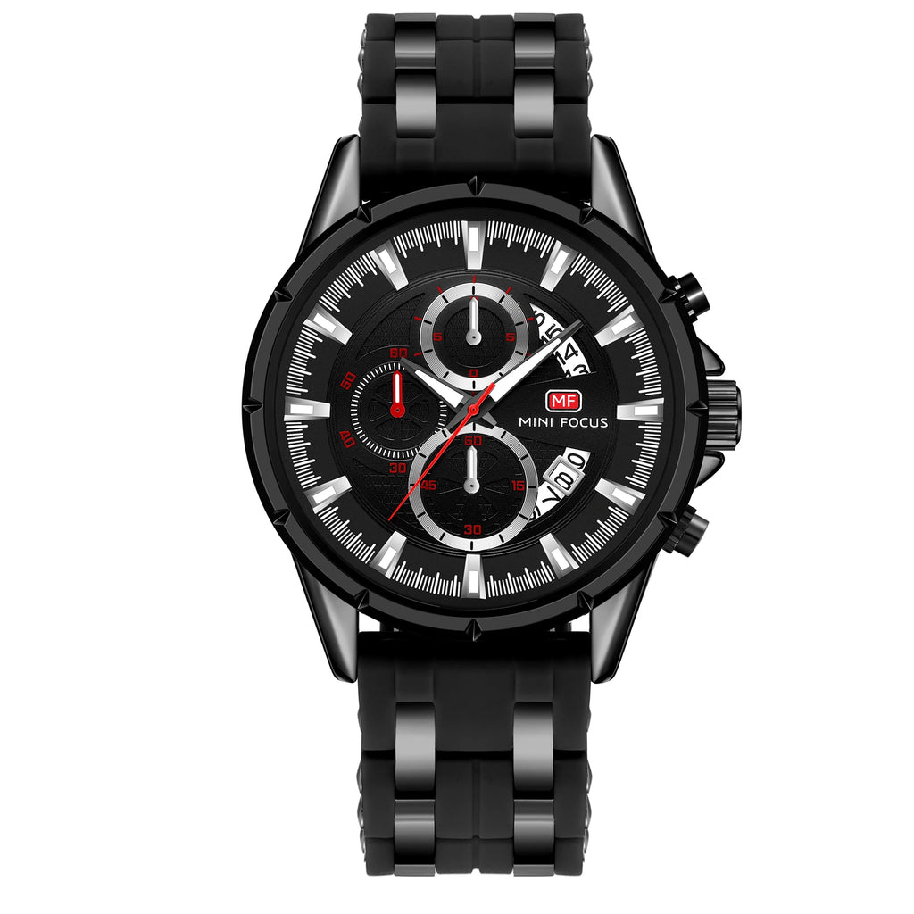 The Velocity Sport - Silicone Chronograph Watch