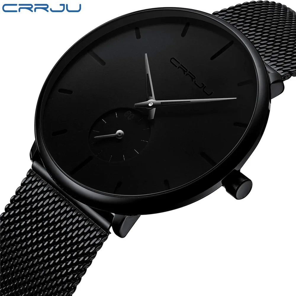 CRRJU 2150 Mesh Design Automatic Mechanical Watch