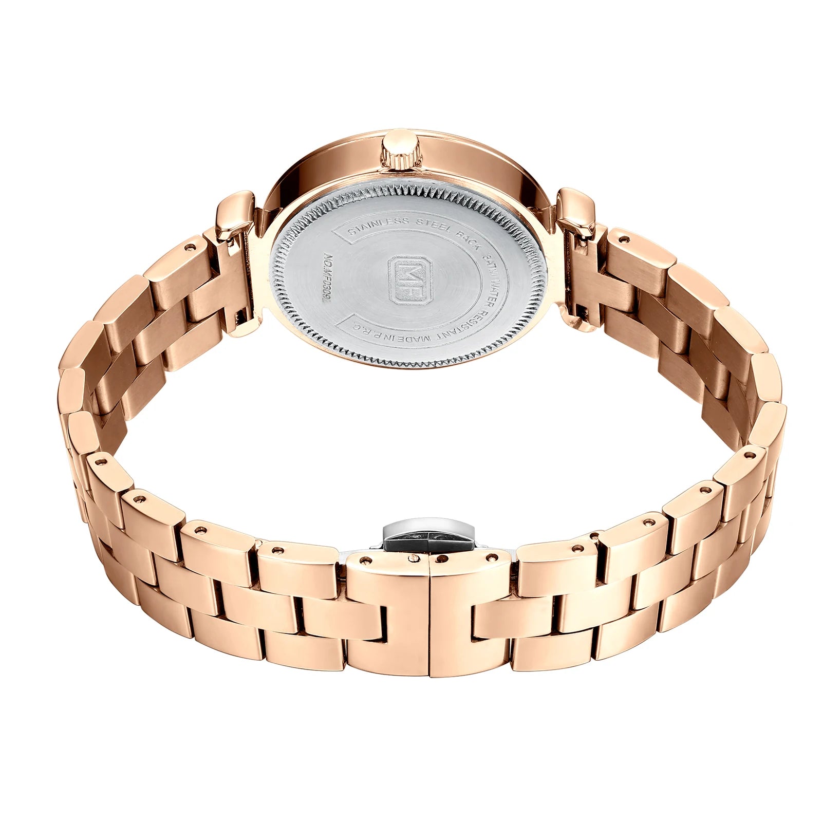 Minimalist Luxe - Women's Gold Stainless Steel Fashion Watch
