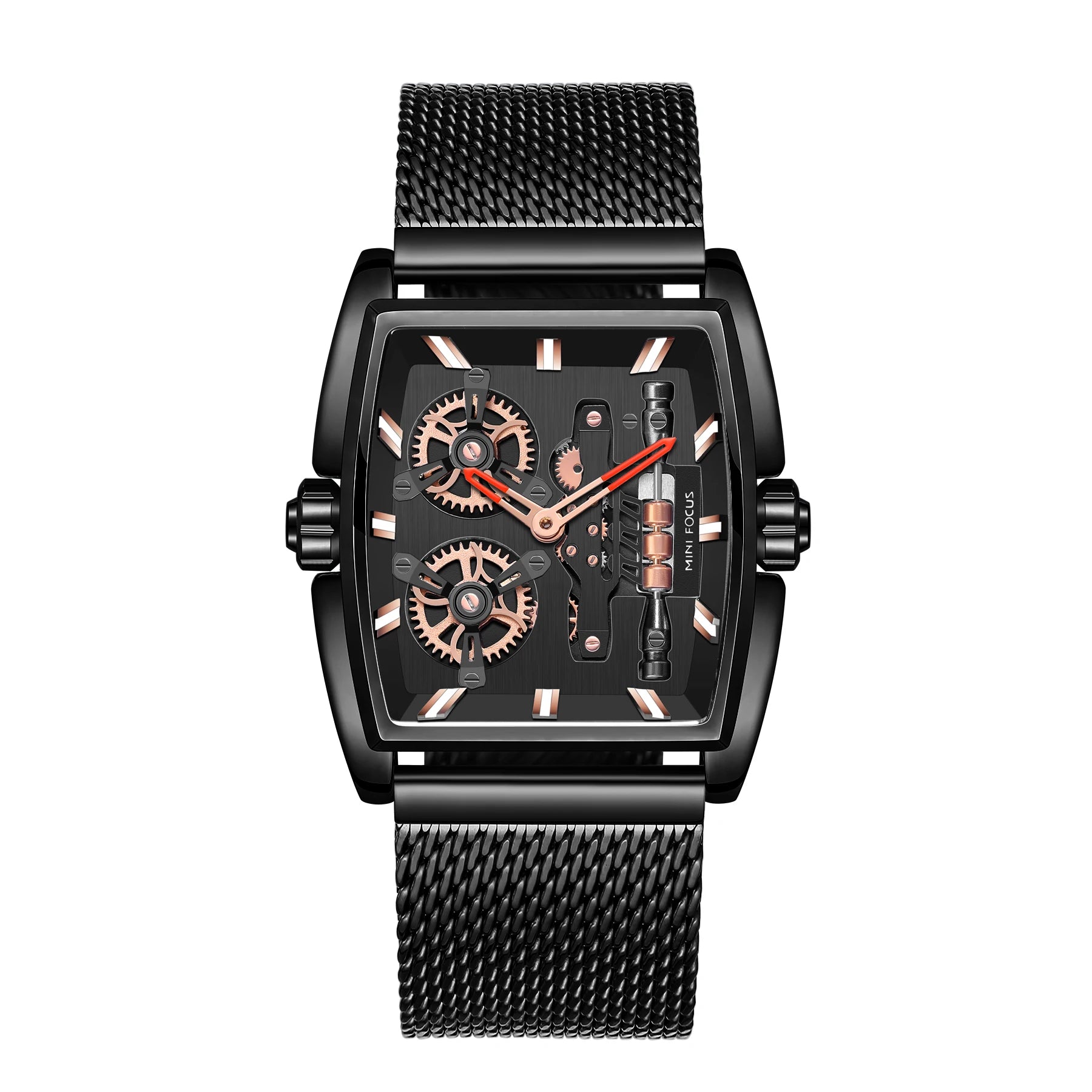 The Barrel Vision - Creative Mesh Steel Watch