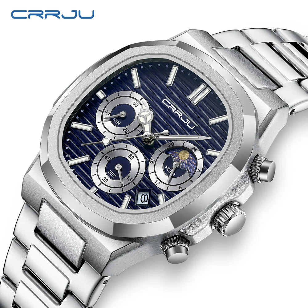CRRJU 2309 Sun and Moon Chronograph Watch