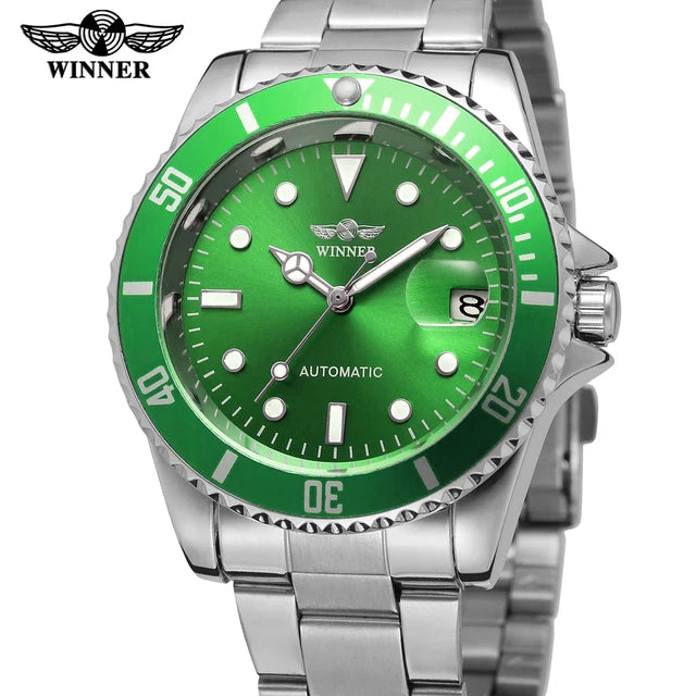 Chic Automatic Mechanical Watch - Fashion-Forward Men's Timepiece