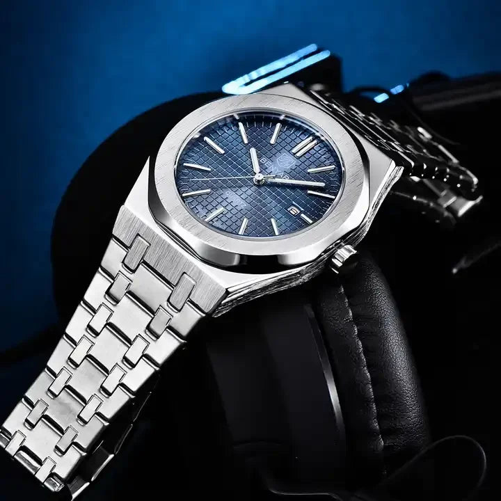 Benyar 5156  Montre Reloj Model Luminous Chronograph Calendar Waterproof Watches Fashion Men Casual Business Sports Quartz Watch