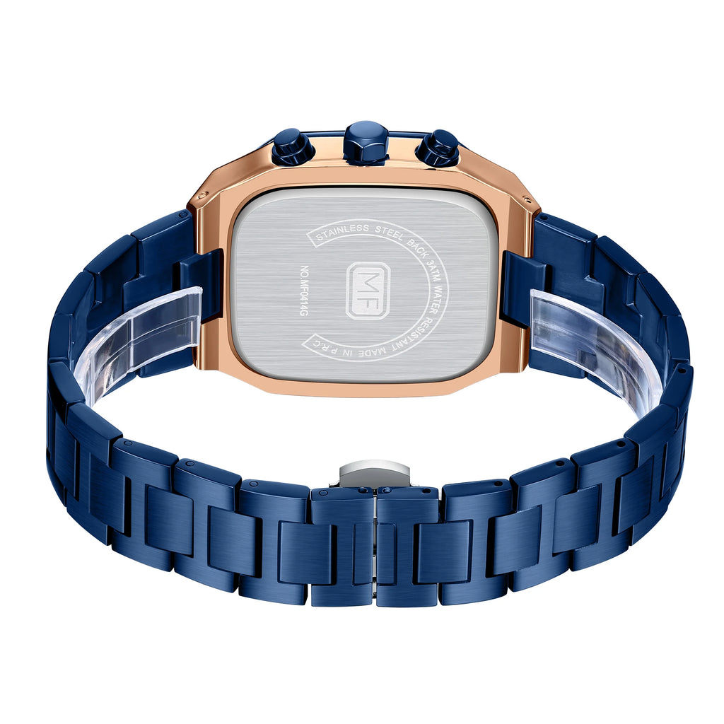 The Square Commander - Luminous Business Chronograph