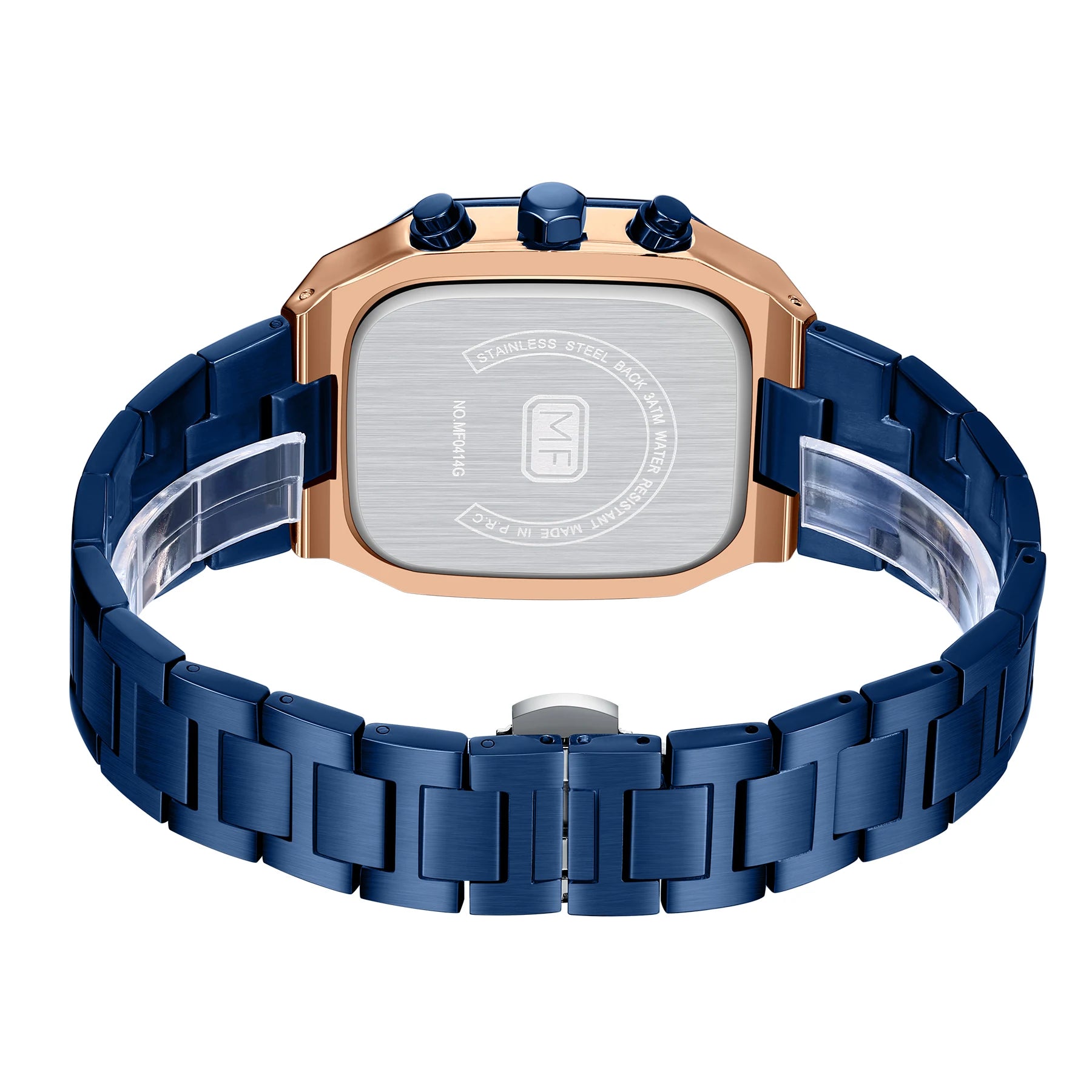 The Square Commander - Luminous Business Chronograph