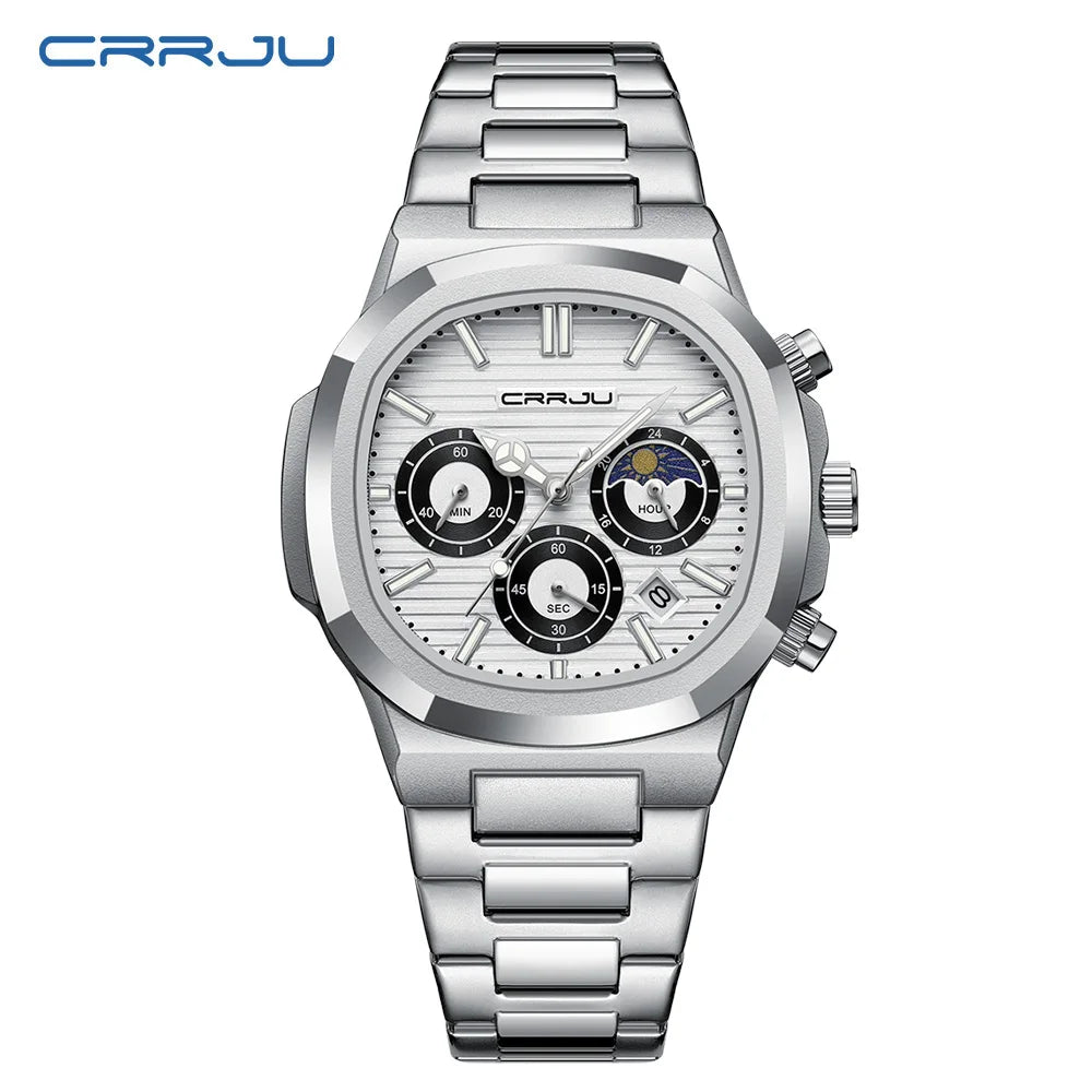 CRRJU 2309 Sun and Moon Chronograph Watch