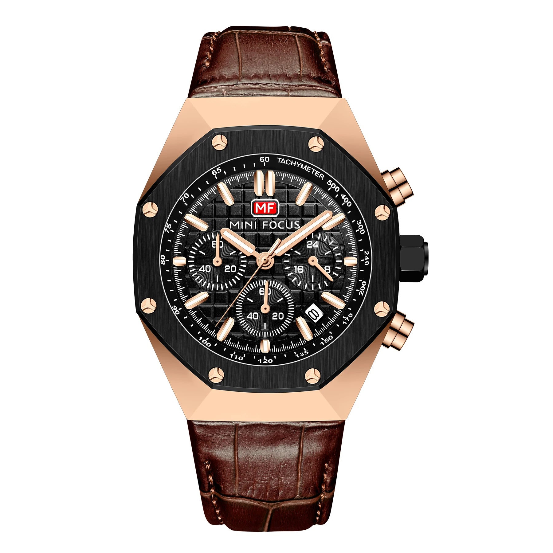 The Heritage Classic - Leather Chronograph Watch