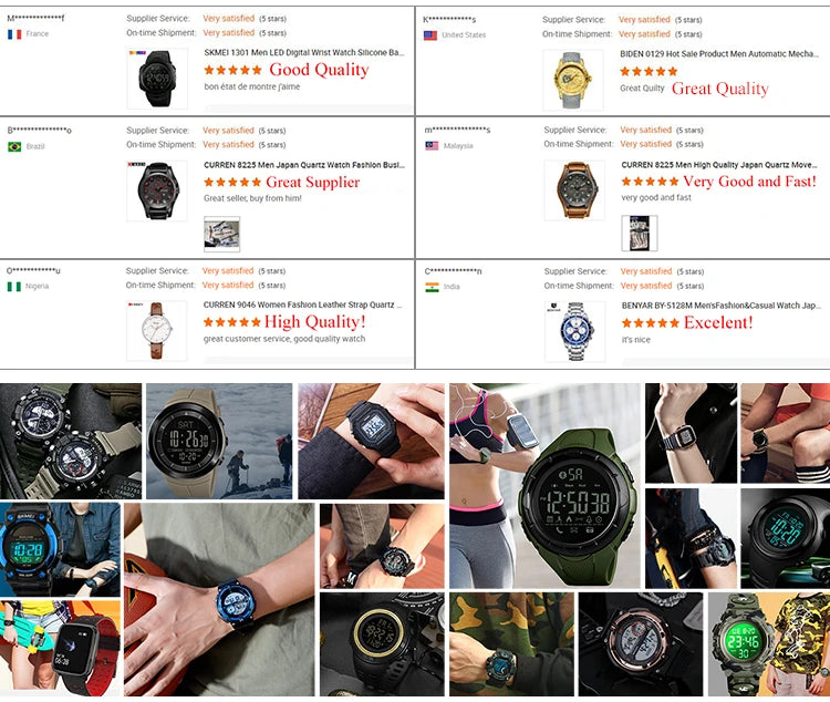 LIGE Foxbox FB0015  0015 Casual Luxury Mens Quartz Watch Fashion Sport Business Chronograph Waterproof Square Wristwatch for Men