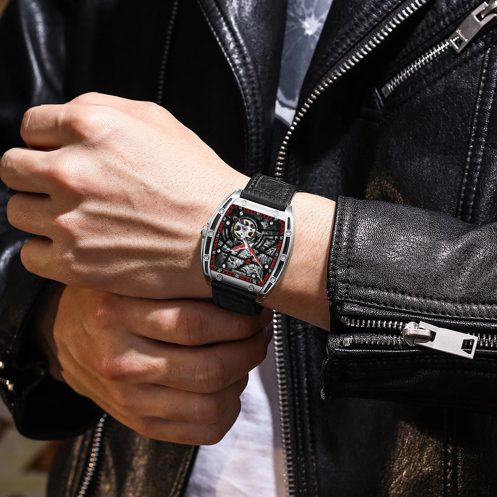 Japanese Movement Skeleton Tourbillon - Luxury Fashion Automatic Mechanical Watch