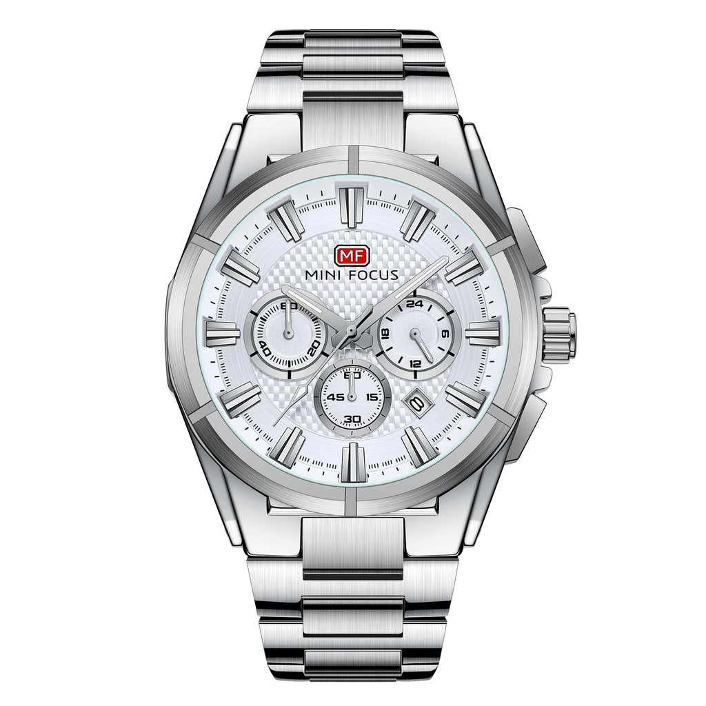 The Golden Prestige - Luminous Chronograph Dress Watch