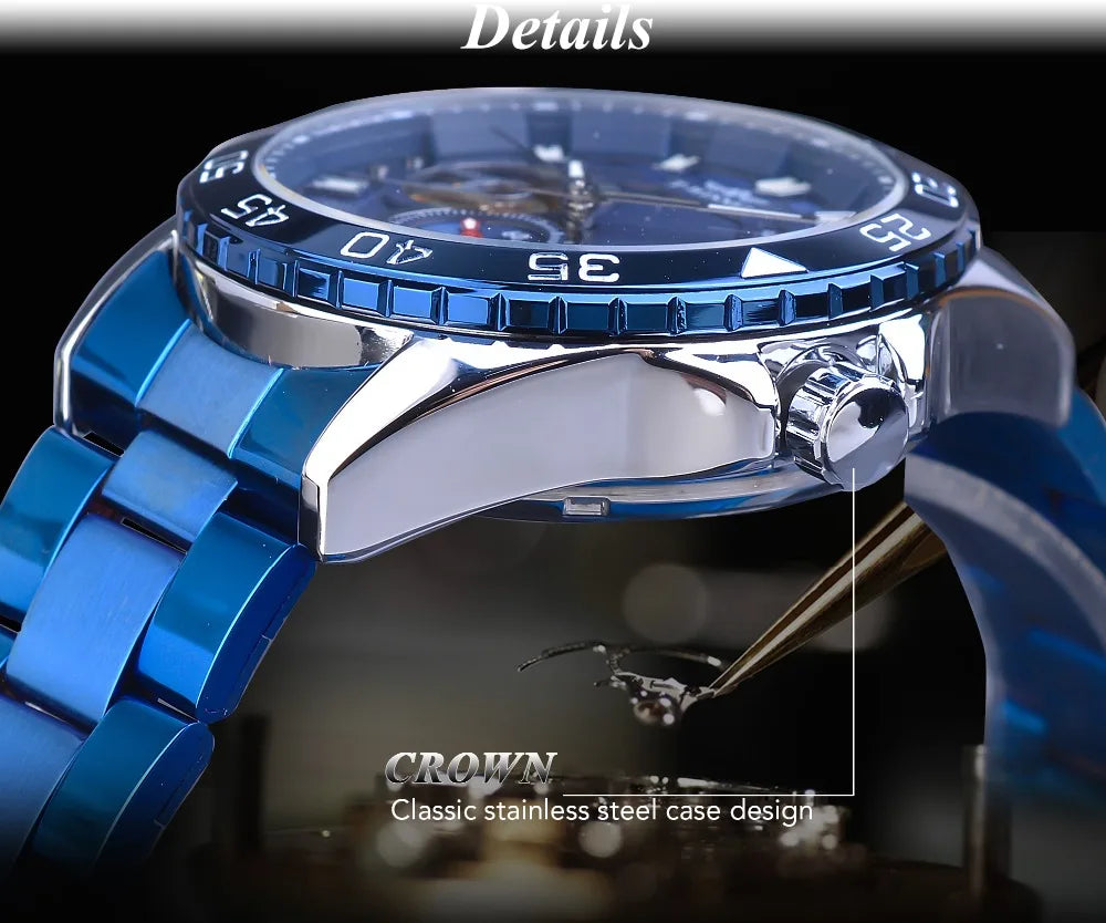 Fredlox Tourbillon Automatic - Genuine Flying Tourbillon Mechanical Watch