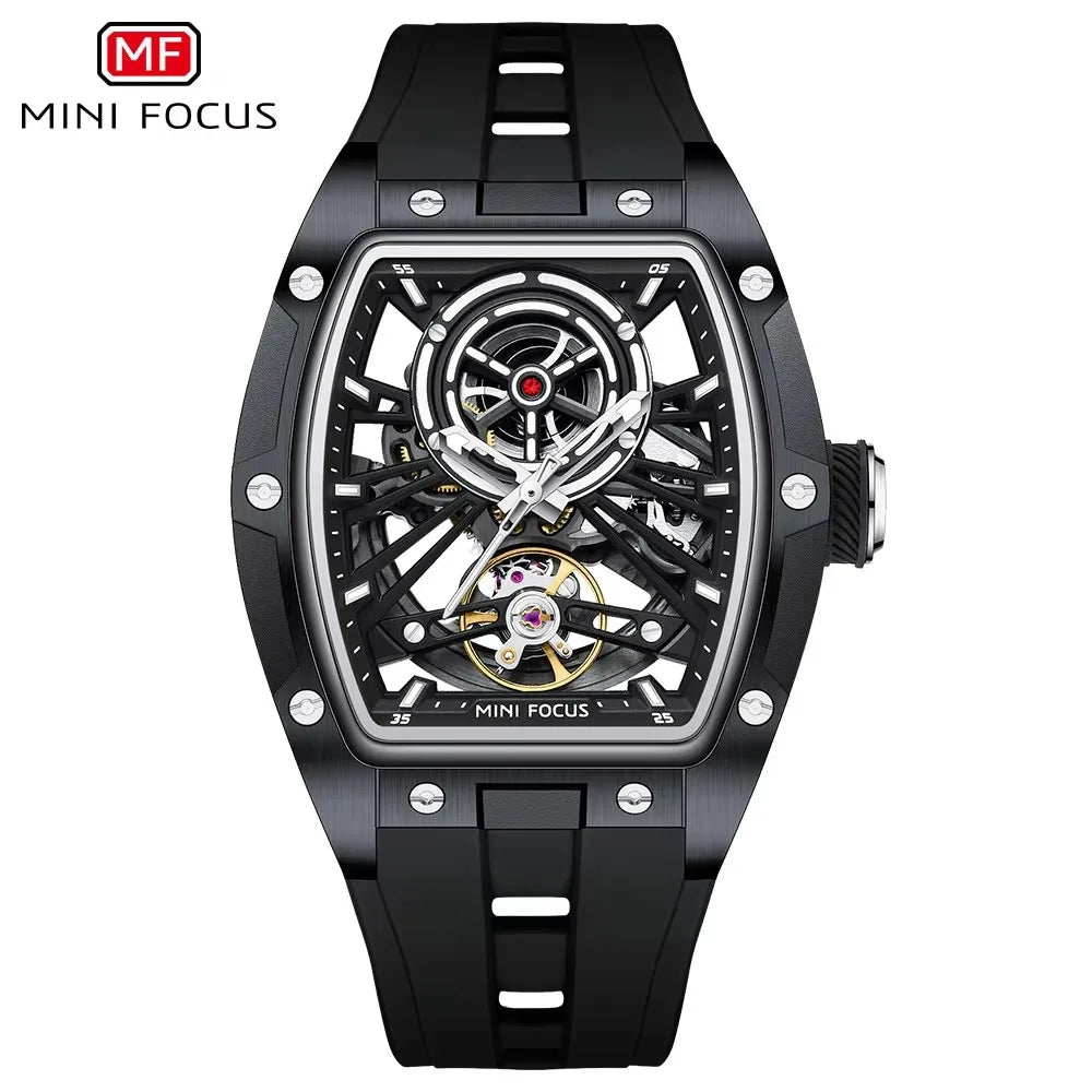 GoldSport Automatic - Men's Skeleton Mechanical Watch with Luminous Display