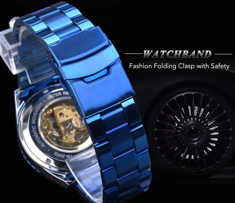 Fredlox Tourbillon Automatic - Genuine Flying Tourbillon Mechanical Watch