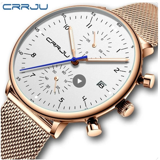 CRRJU 2278 Luxury Men's Business Watch