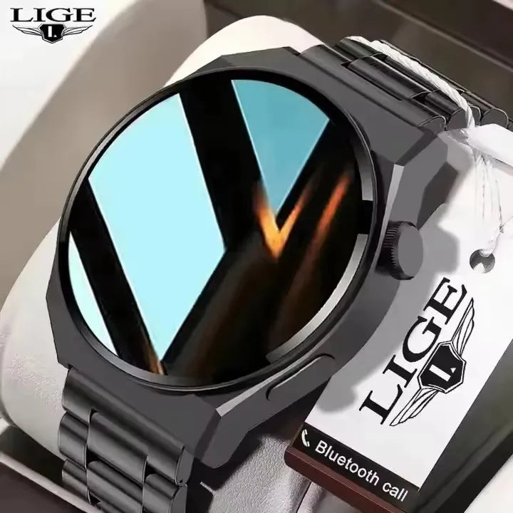 LIGE Pro Smart Watch - 4K Video Recording & Motion Tracking Wristwatch