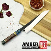AMBER Kitchen Knife Set VG10  Damascus Steel Chef Knife Kitchen Accessories Professional Chef knives Cooking Tools