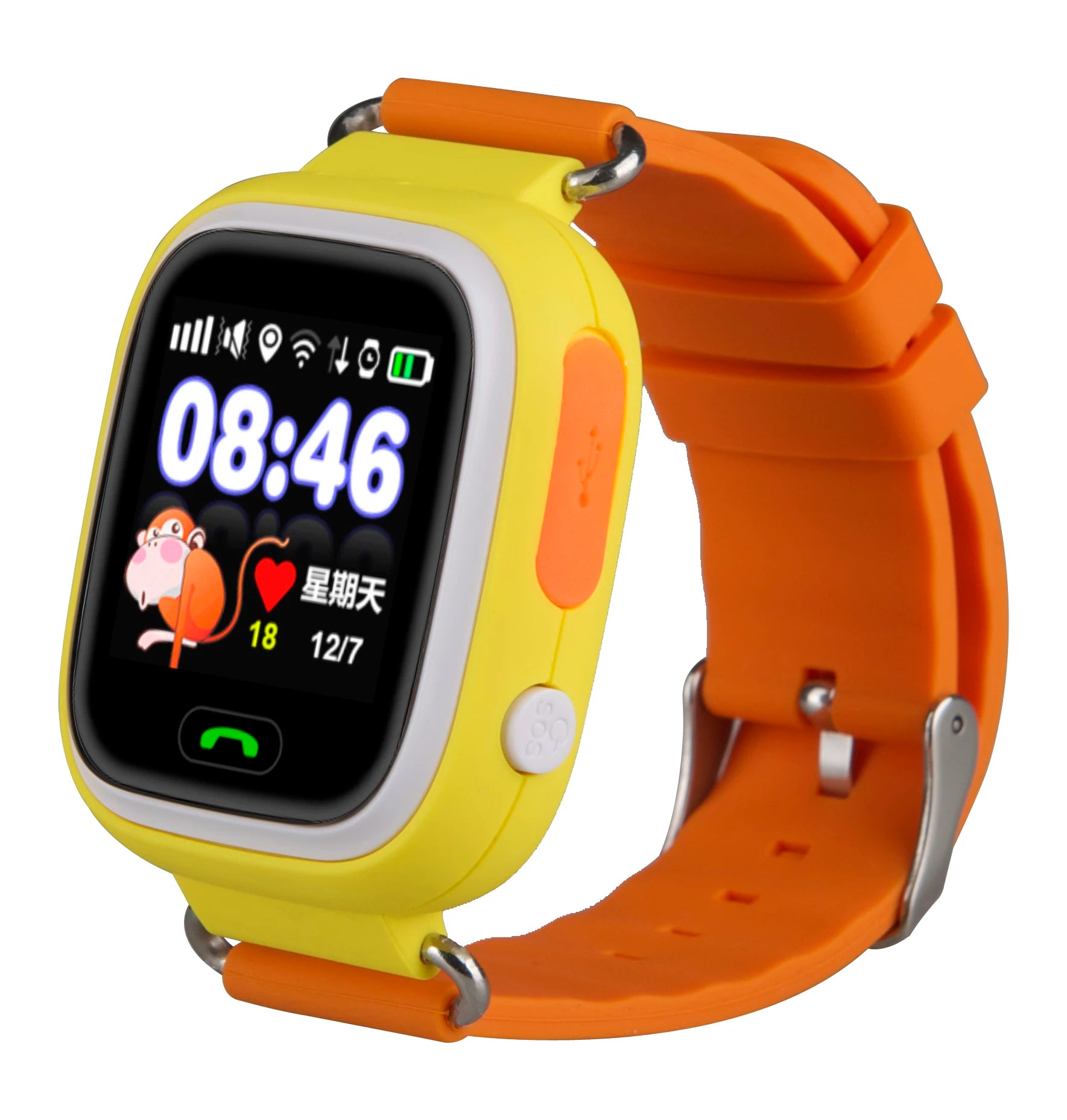 Hot Screen LBS TD-02 Smart Watch GPS Finder Children Location SOS Call Electronic Baby Kids Watches