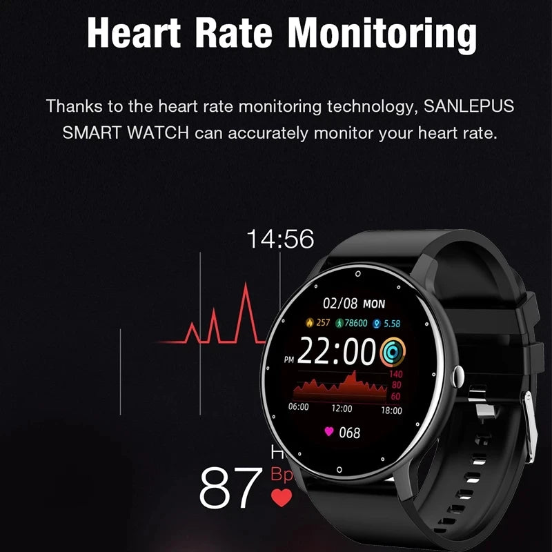 VitalPulse Pro - Advanced Fitness Smartwatch with Heart Rate Monitor