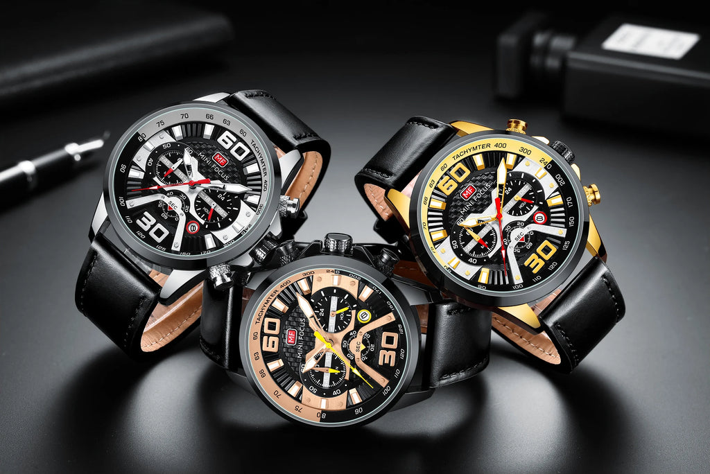 The Nighthawk Pro - Luminous Business Chronograph