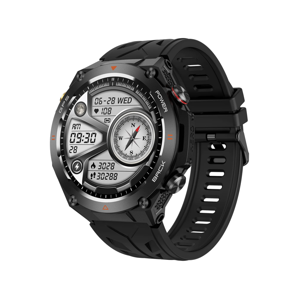 SENBONO KC82 Outdoor Smartwatch GPS BT Call Heart Rate Sport Mode Fitness Tracker Waterproof Smart Watch Men for IOS Android