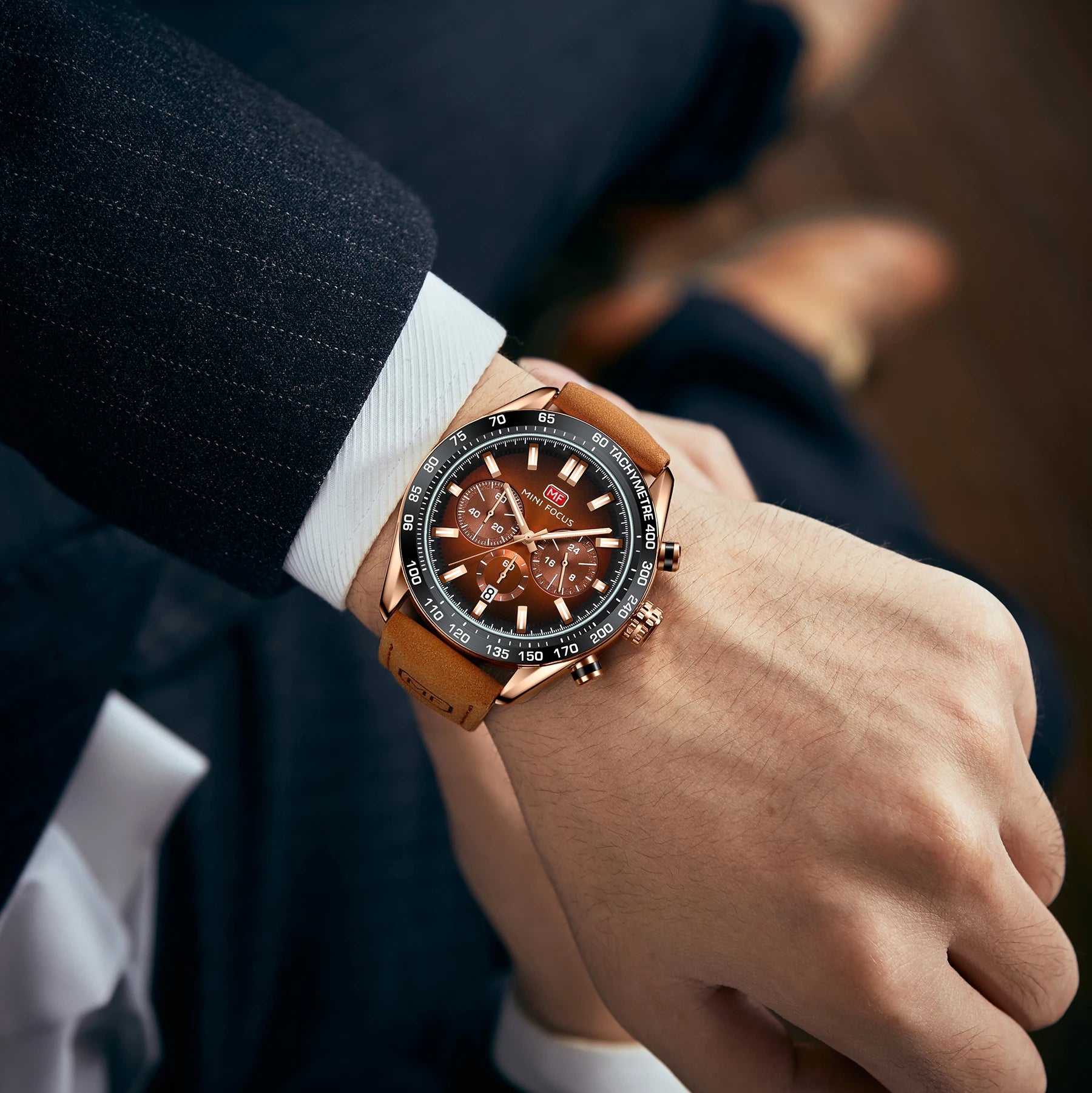 The Speedmaster Elite - Tachymeter Business Chronograph