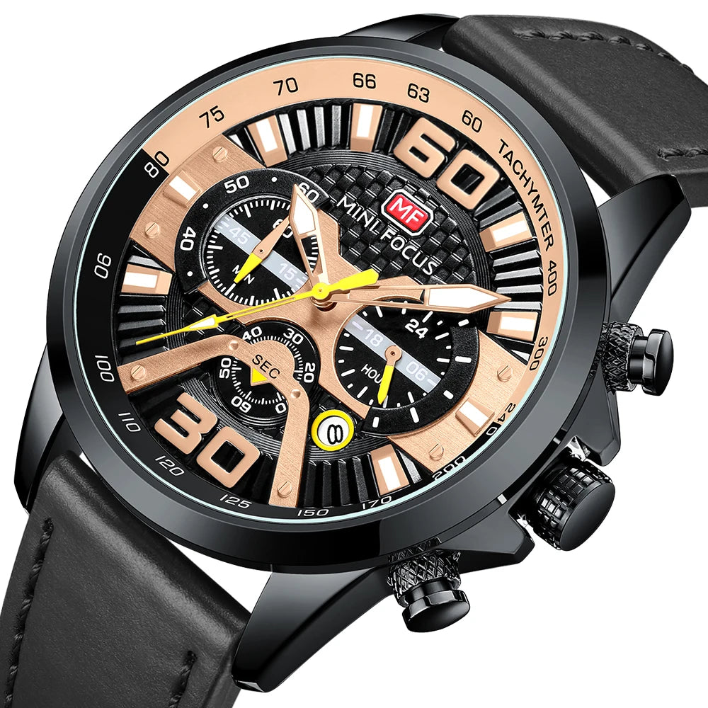 The Nighthawk Pro - Luminous Business Chronograph
