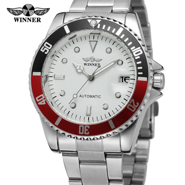 Chic Automatic Mechanical Watch - Fashion-Forward Men's Timepiece